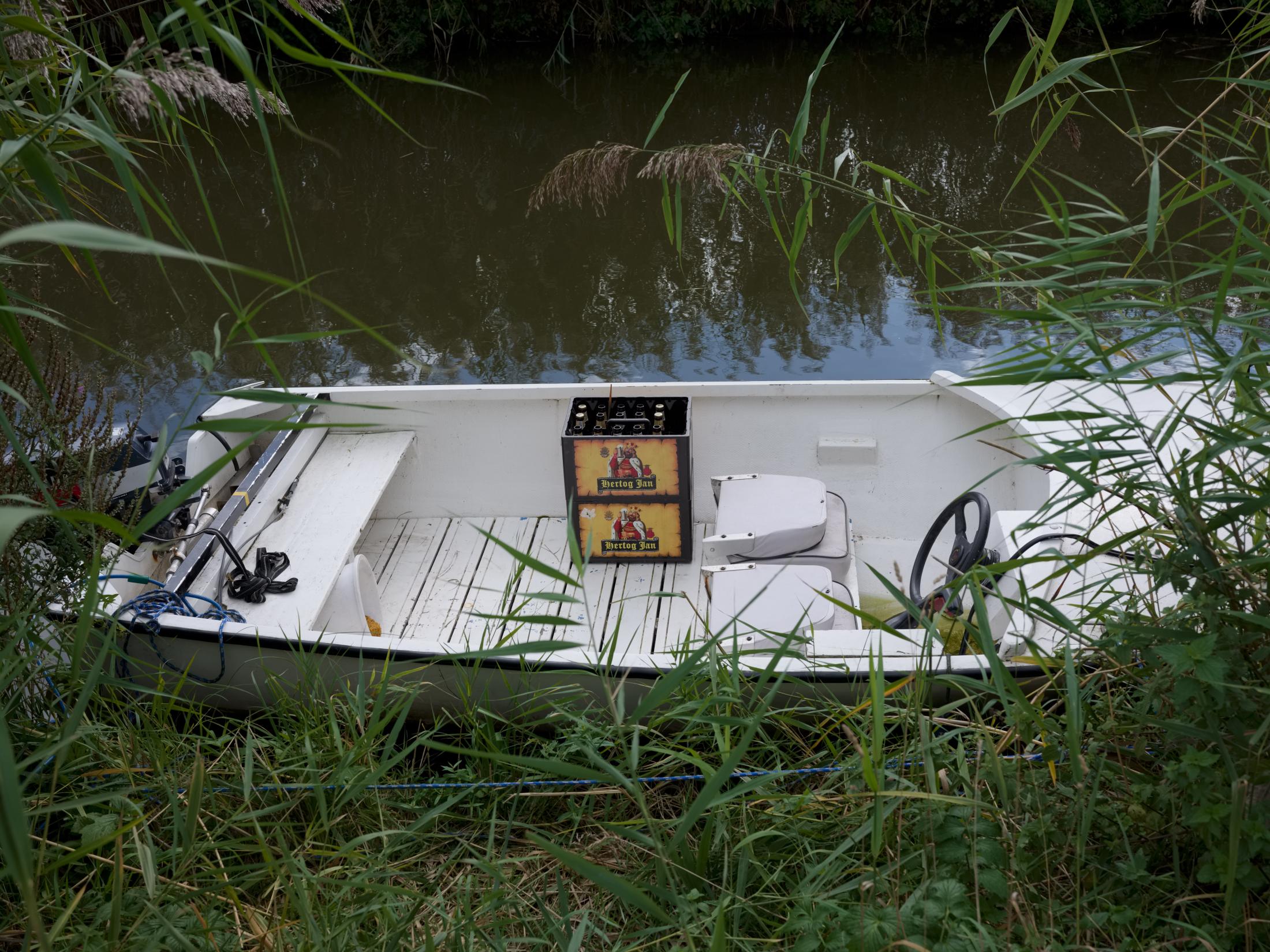 Beer in Boat | Buy this image