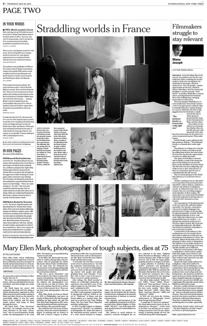Image from Tearsheet - NYT