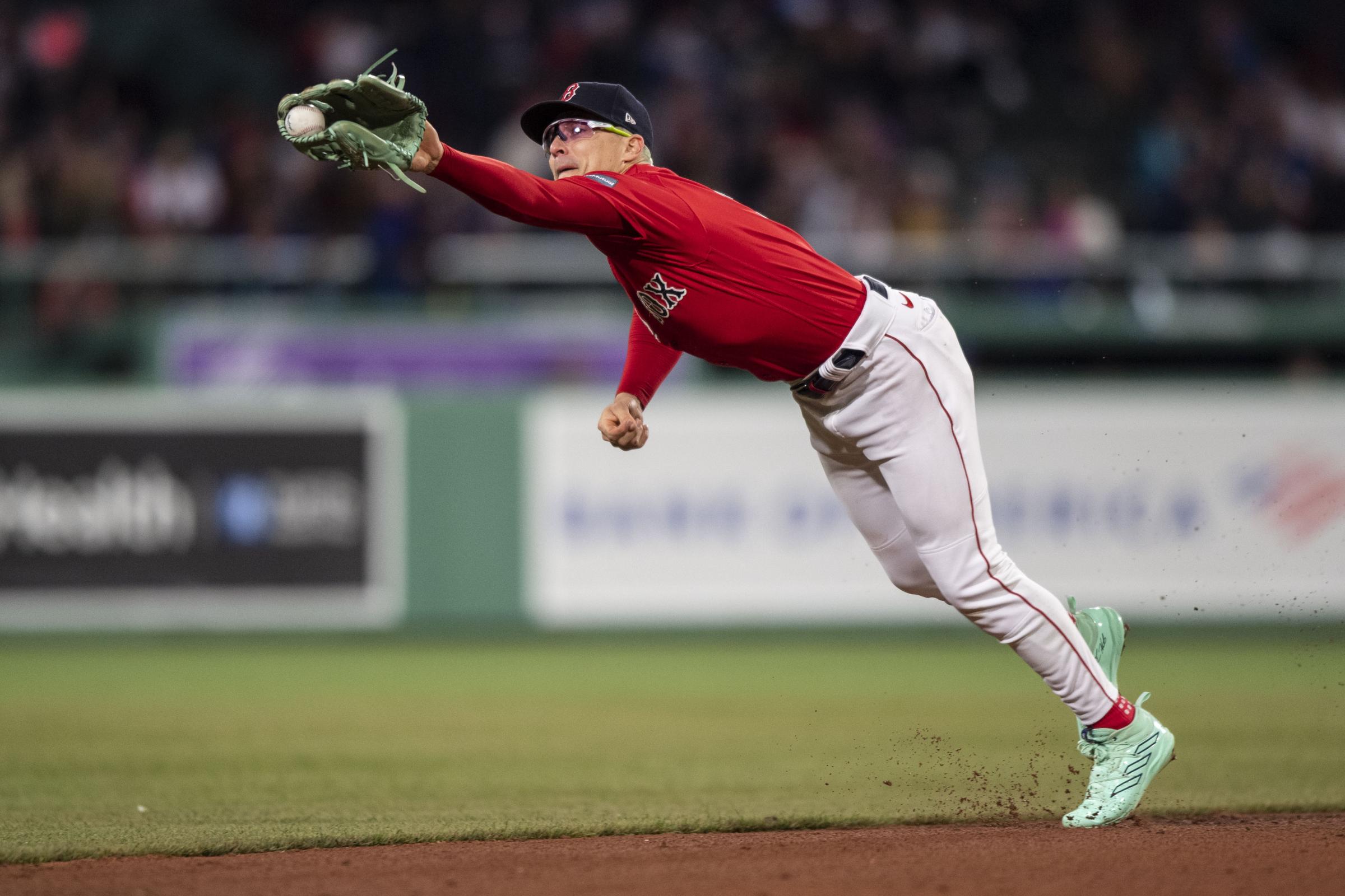 The 2023 Boston Red Sox  - May 4, 2023, Boston, MA:Enrique Hernandez #5 of the...