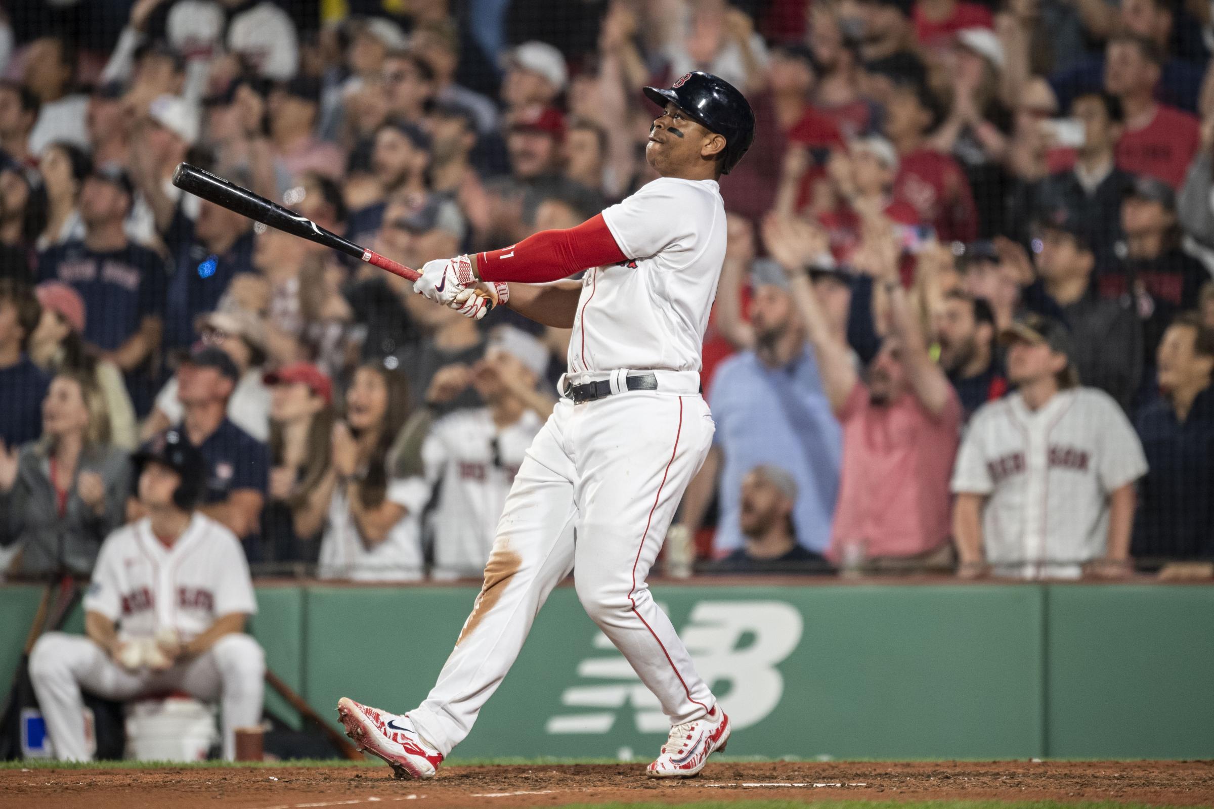 The 2023 Boston Red Sox  - May 31, 2023, Boston, MA:Rafael Devers #11 of the Boston...