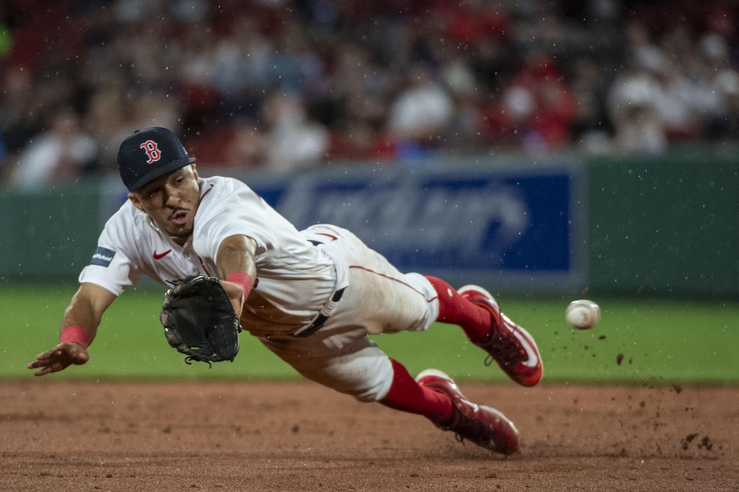 The 2023 Boston Red Sox  - June 28, 2023, Boston, MA: David Hamilton #70 of the...