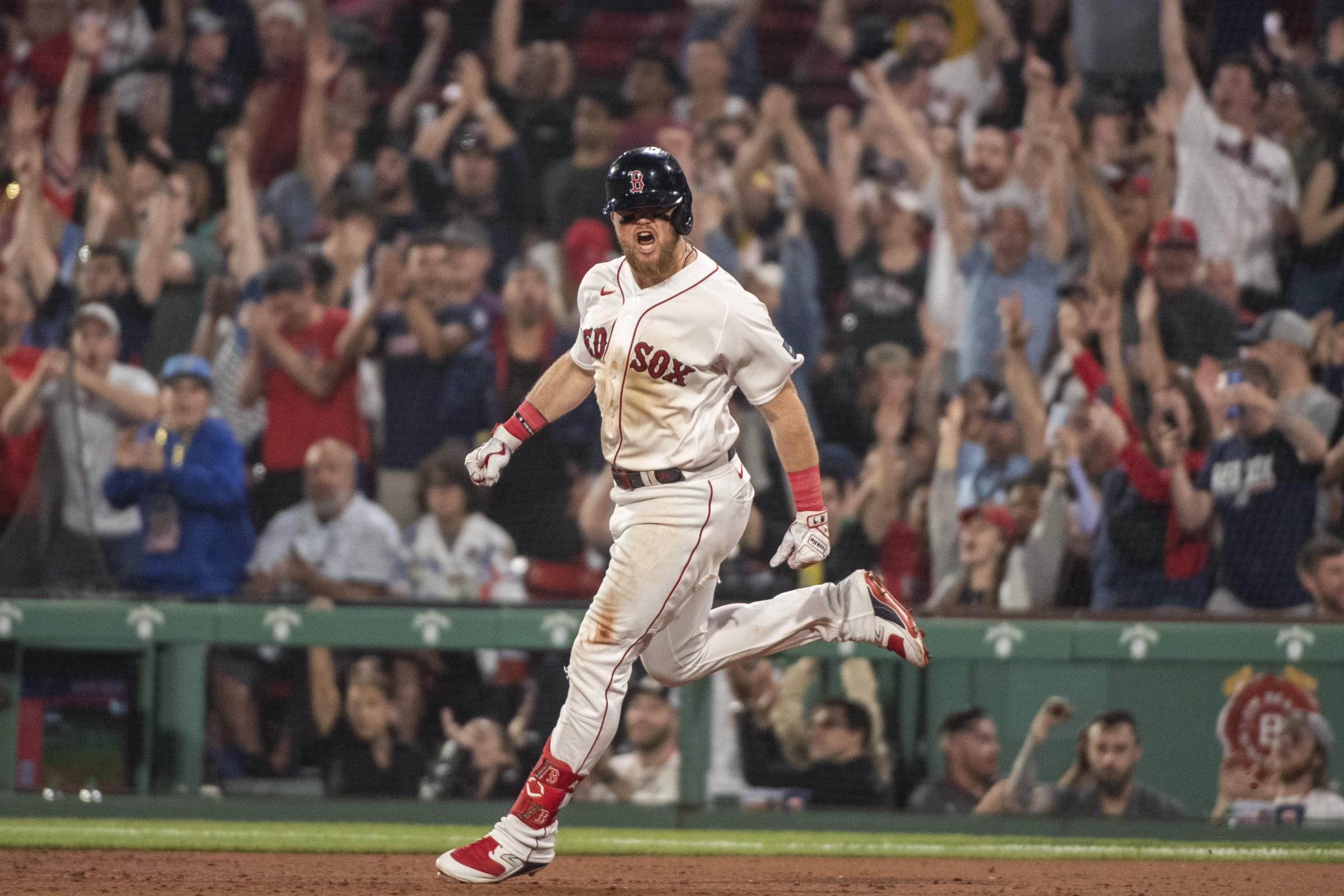 The 2023 Boston Red Sox  - June 12, 2023, Boston, MA:Christian Arroyo #39 of the...
