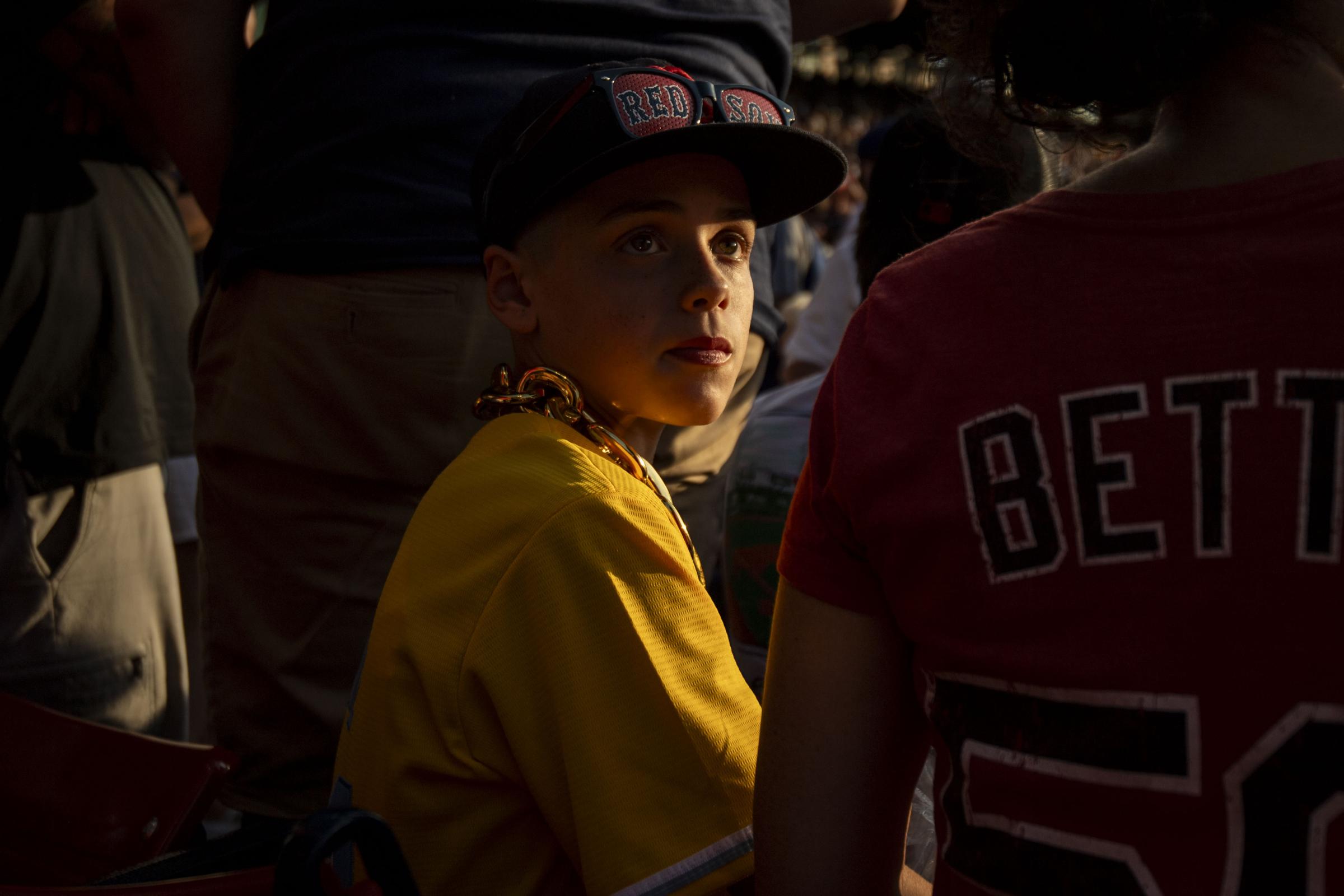 The 2023 Boston Red Sox  - August 26, 2023, Boston, MA: Fans look on during a game...