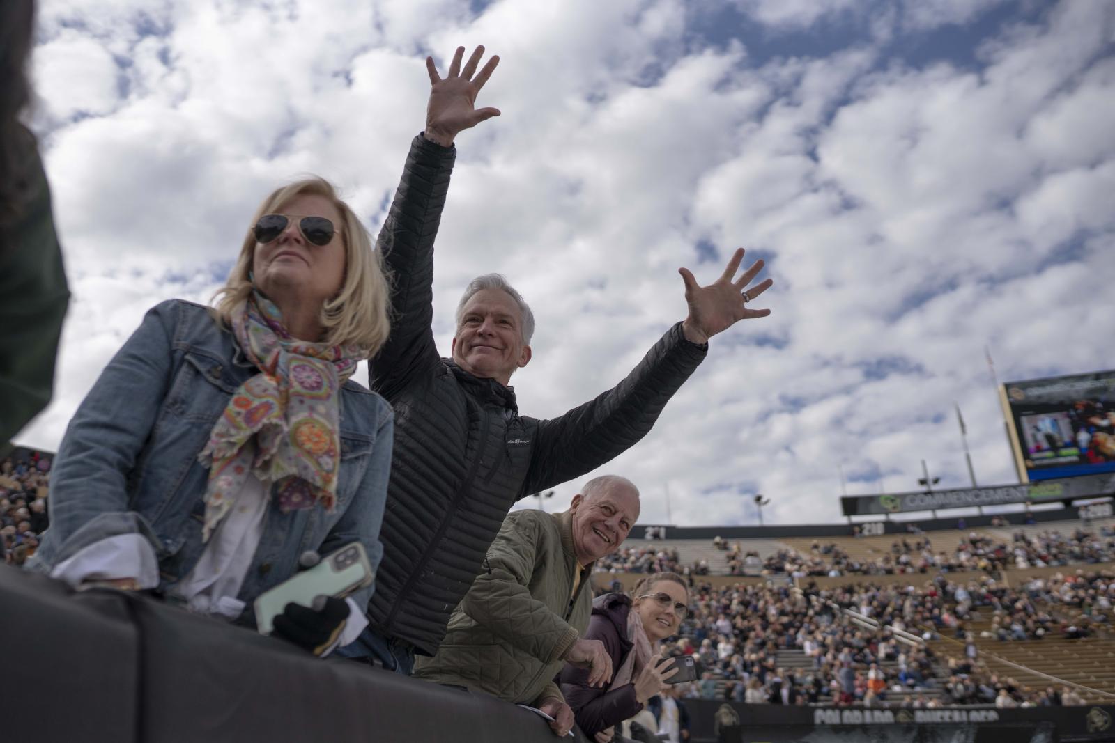 CU Boulder Commencement by Armond Feffer