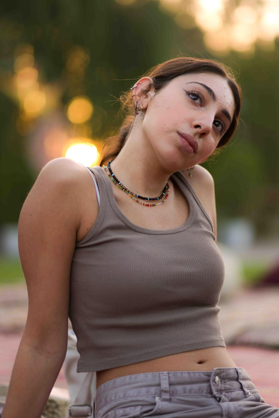 Nova survivor Arielle Maoz (18)...by Omer Messinger) Yakum Israel