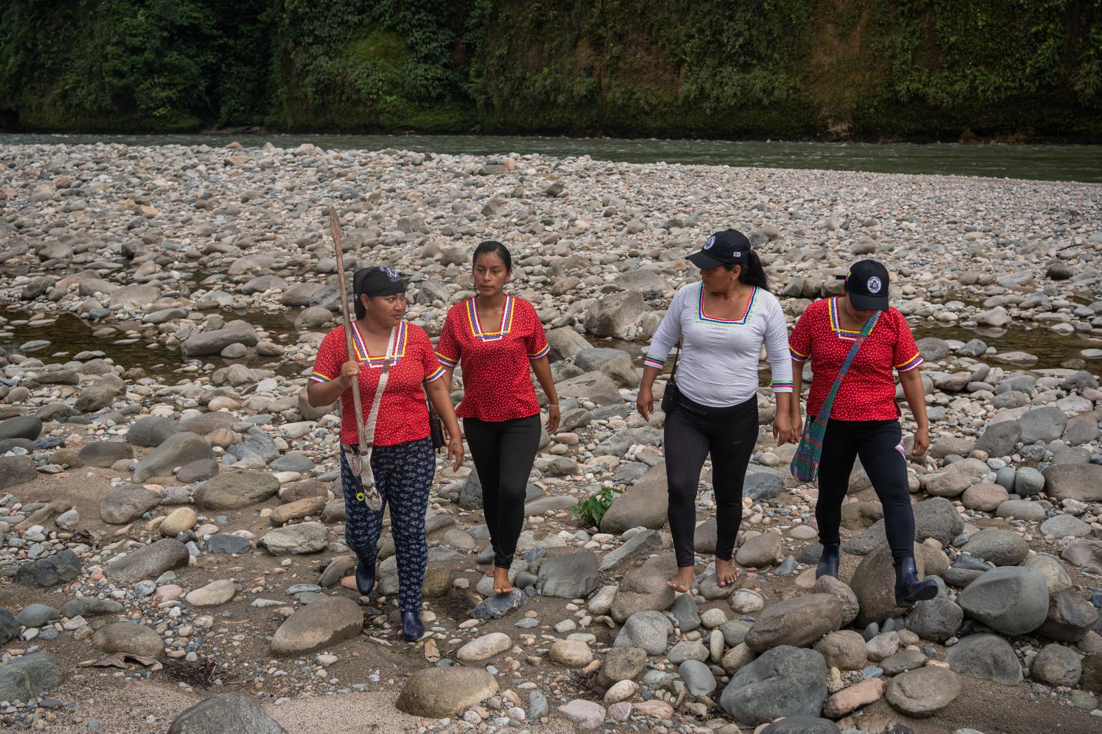 Yuturi Warmi, the first indigenous guard in Ecuador led by women - 