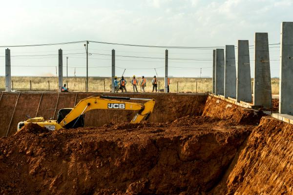 The Chapadão dos Parecis - Brazil, Campo Novo dos Parecis, 2022/09/05. Construction...