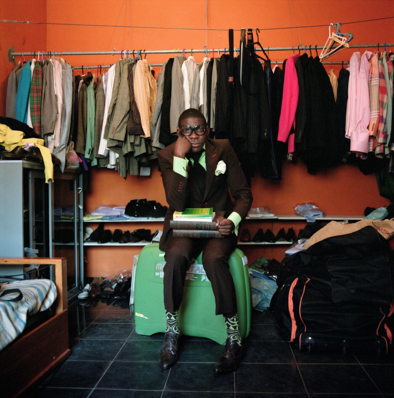 Shunnoz Fiel, one of Luanda&#39;s most influential fashion stylists, at his studio in the Kinaxixi neighborhood of Luanda Luanda Angola