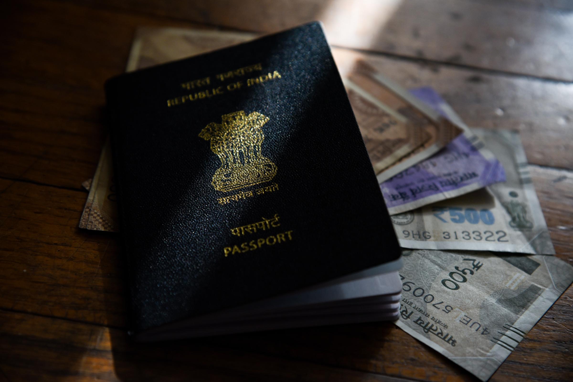 A New Beginning Amidst A Pandemic  -   Passport, tickets, and my dreams all bundled in a...