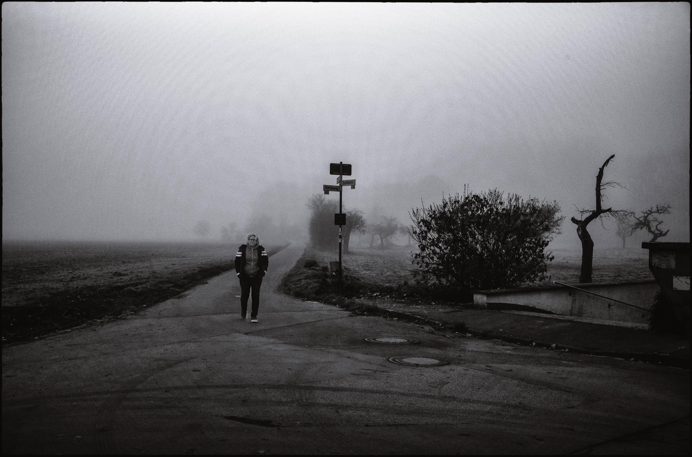 The Darkest Night - Germany, Bad Bodendorf, 10.11.2021, morning fog: Katrin...