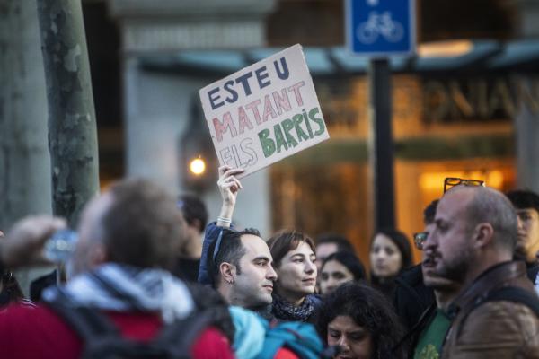 A historic demonstration against unattainable rental prices collapses Barcelona -   