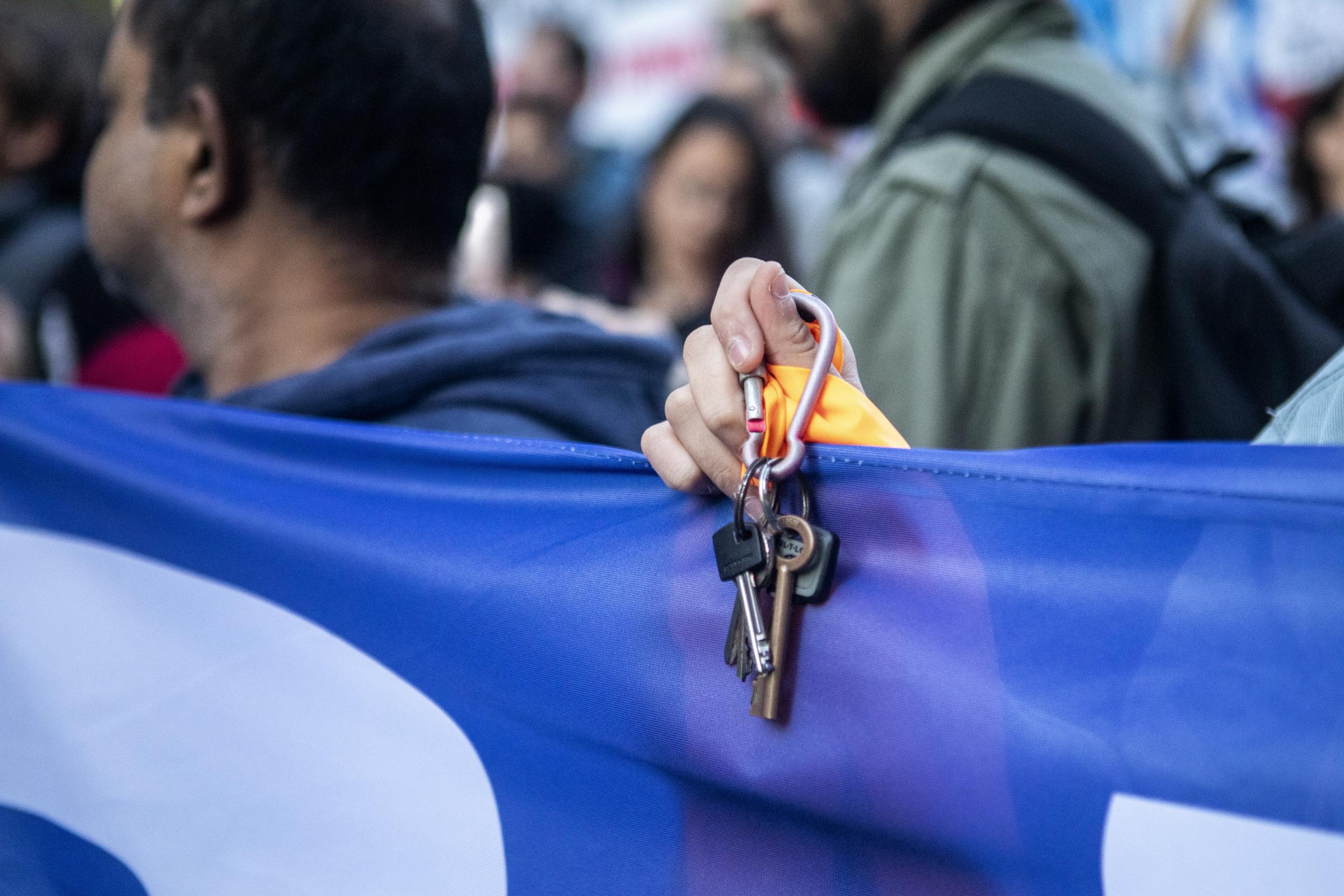 A historic demonstration against unattainable rental prices collapses Barcelona