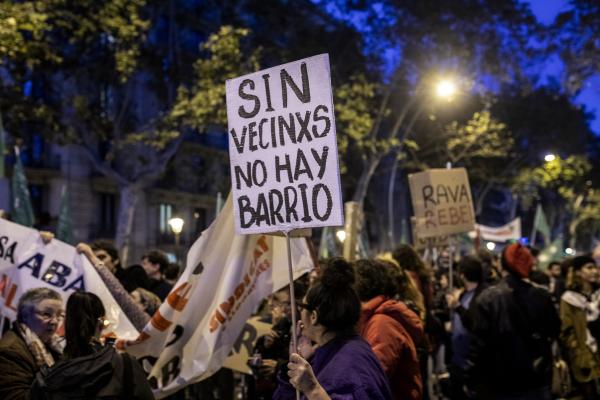 A historic demonstration against unattainable rental prices collapses Barcelona -   