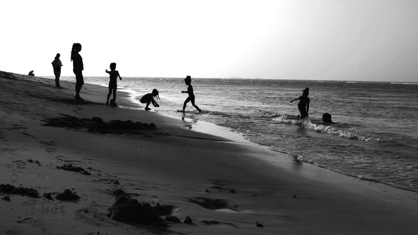Playing on the beach | Buy this image