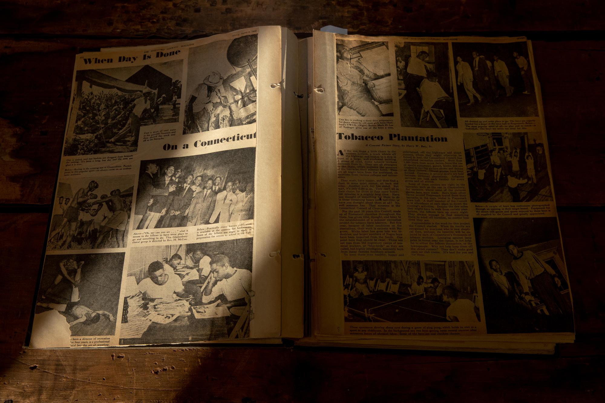 Recent Assignment - The Hartford Courant Magazine published in 1942 showed...