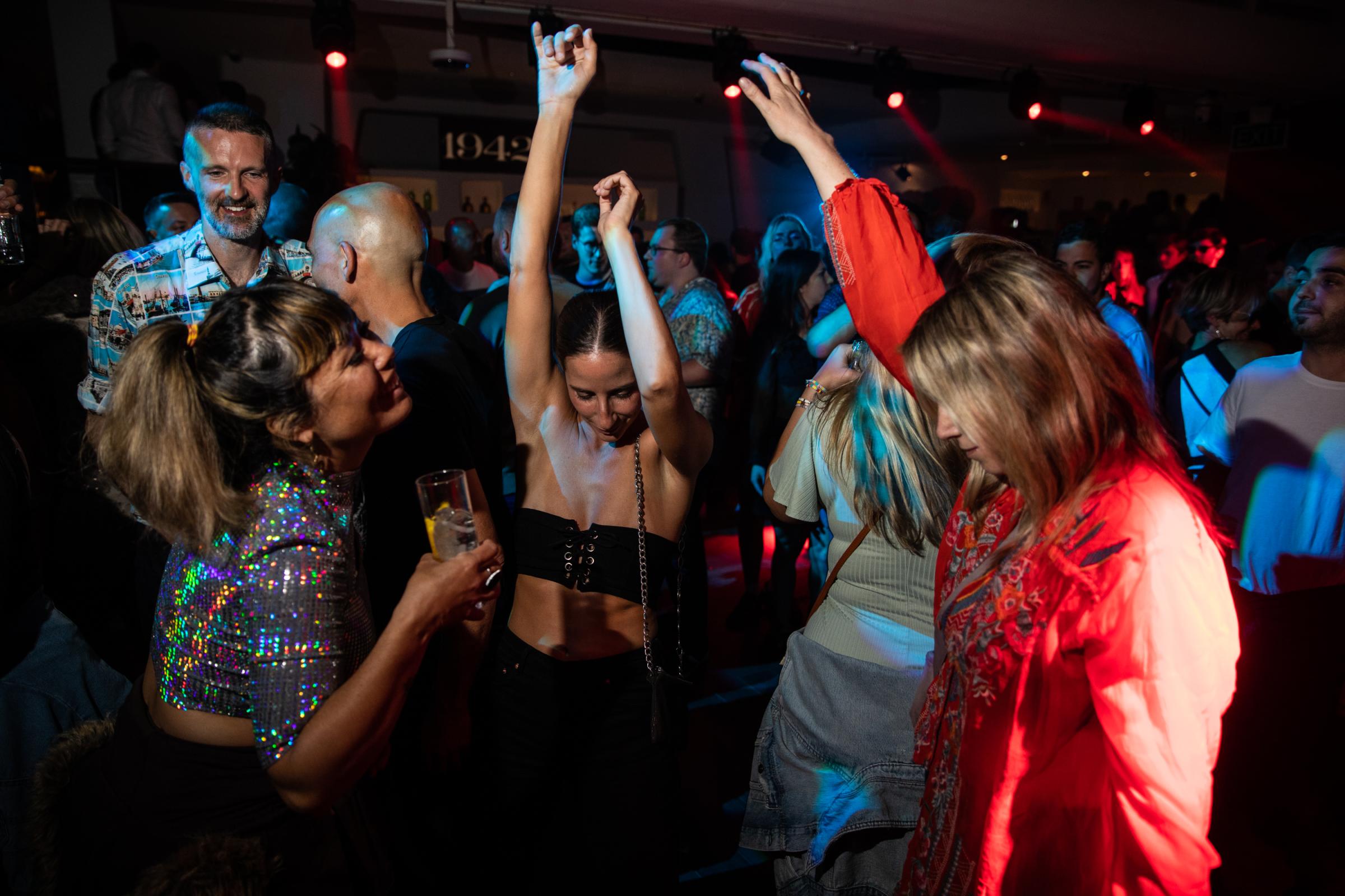 Grand Opening At Pacha Ibiza Heralds A Pre-Pandemic Party Season - Tourists dance in the Pacha Ibiza nightclub on April 30,...
