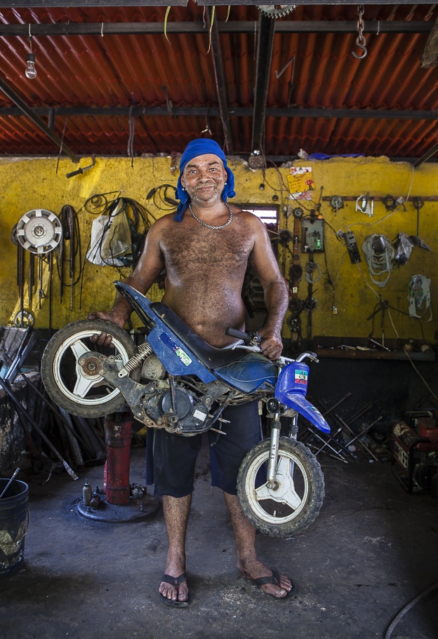 Faces and voices of an election -  David, 40, Mechanic. 
