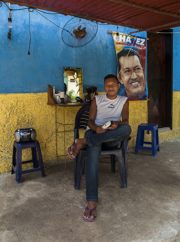 Faces and voices of an election -  Dionosio Escalona, 25, Hairdresser. 
