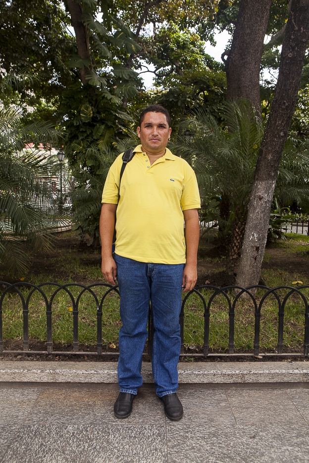 Faces and voices of an election -  JosÃ© Brisanha, 30, Táxi driver. 