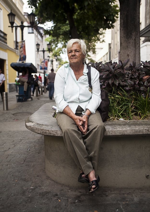 Faces and voices of an election -  Madalena Lara, 71, Retired. 