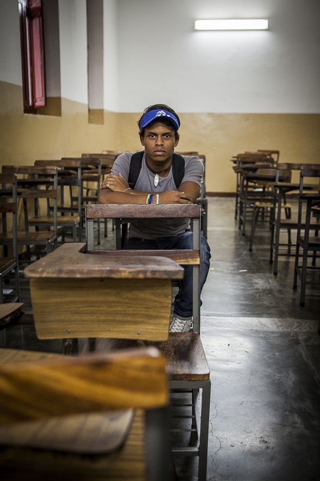 Faces and voices of an election -  Jorge Amarista, 19, Student. 