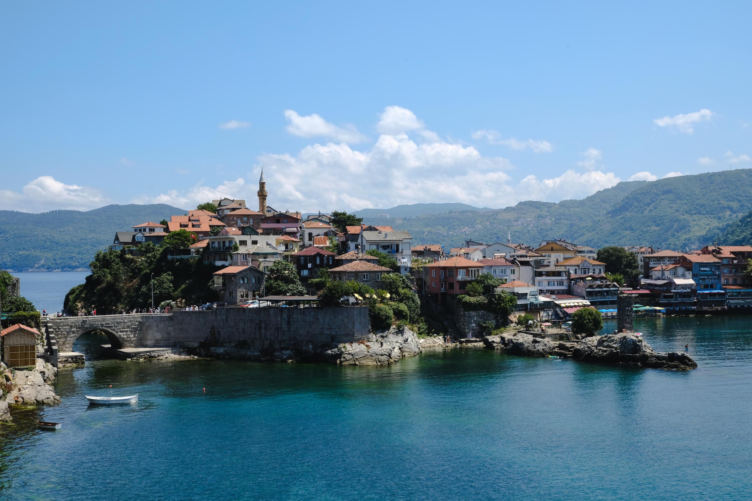 A Road Less Travelled: Turkey's Black Sea Coast - Amasra, a small port town in the eastern portion of...