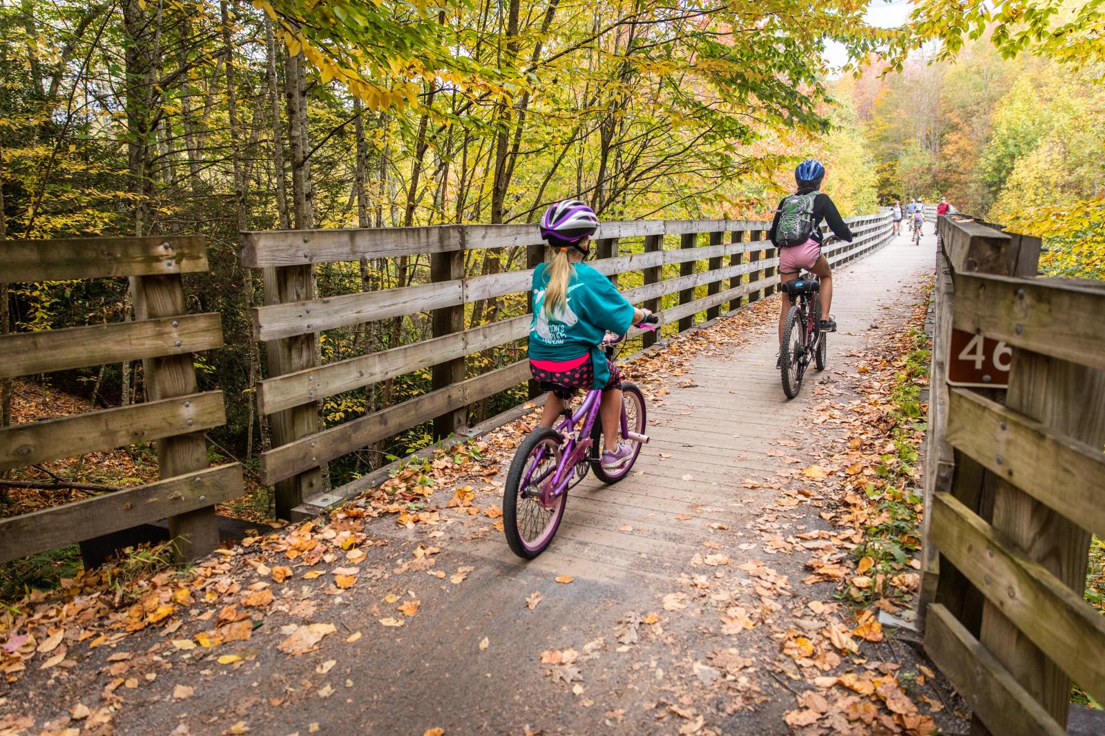 Family-Friendly Bicycle Trail in Virginia