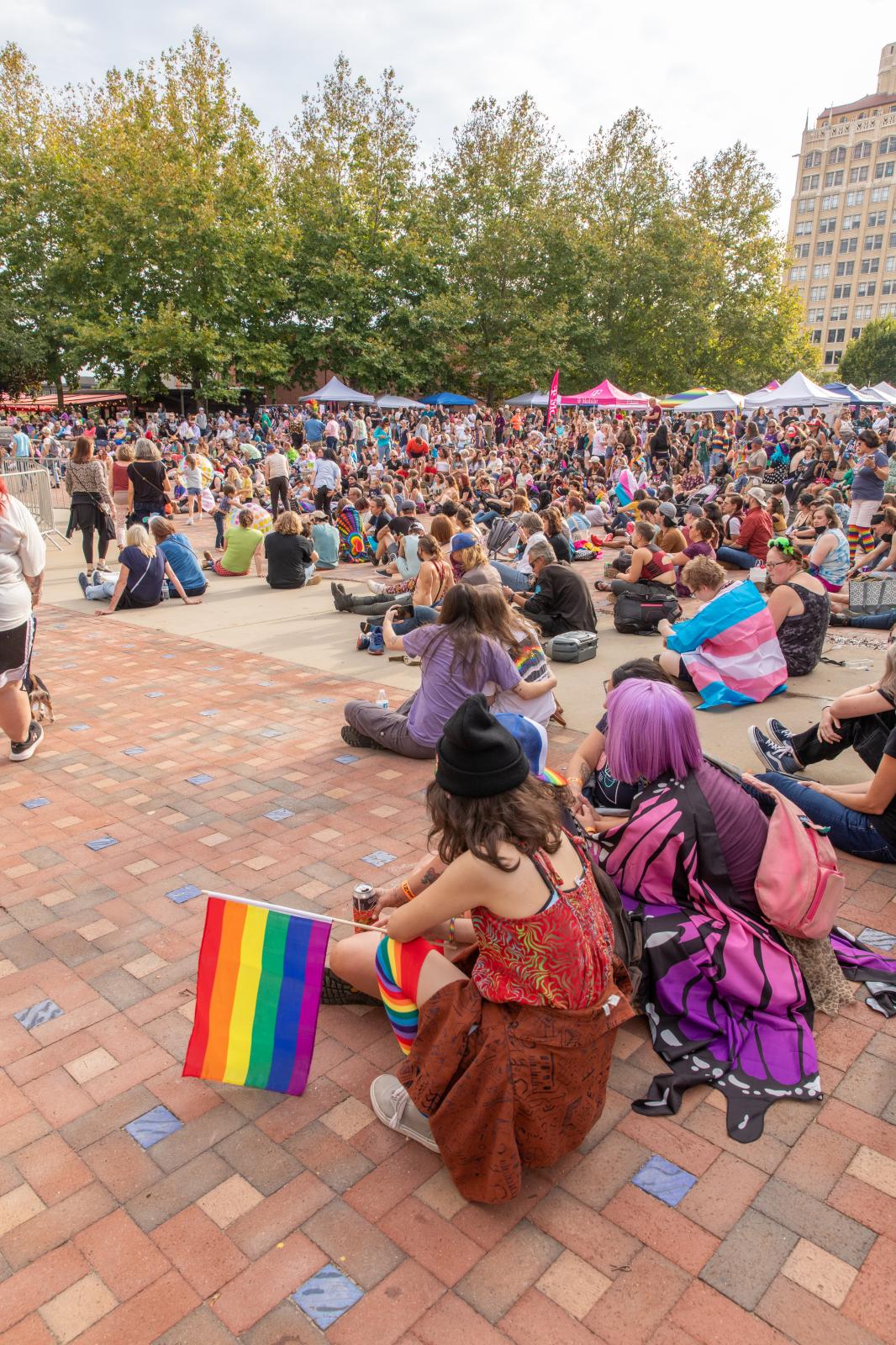Blue Ridge Pride Festival 2022 - Thousands attended the 2022 Blue Ridge Pride Festival in Asheville, North Carolina on Sept. 24.