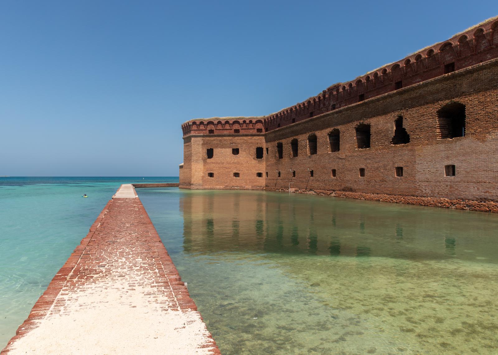 Visitors to Dry Tortugas Nation...hen it was constructed in 1846.