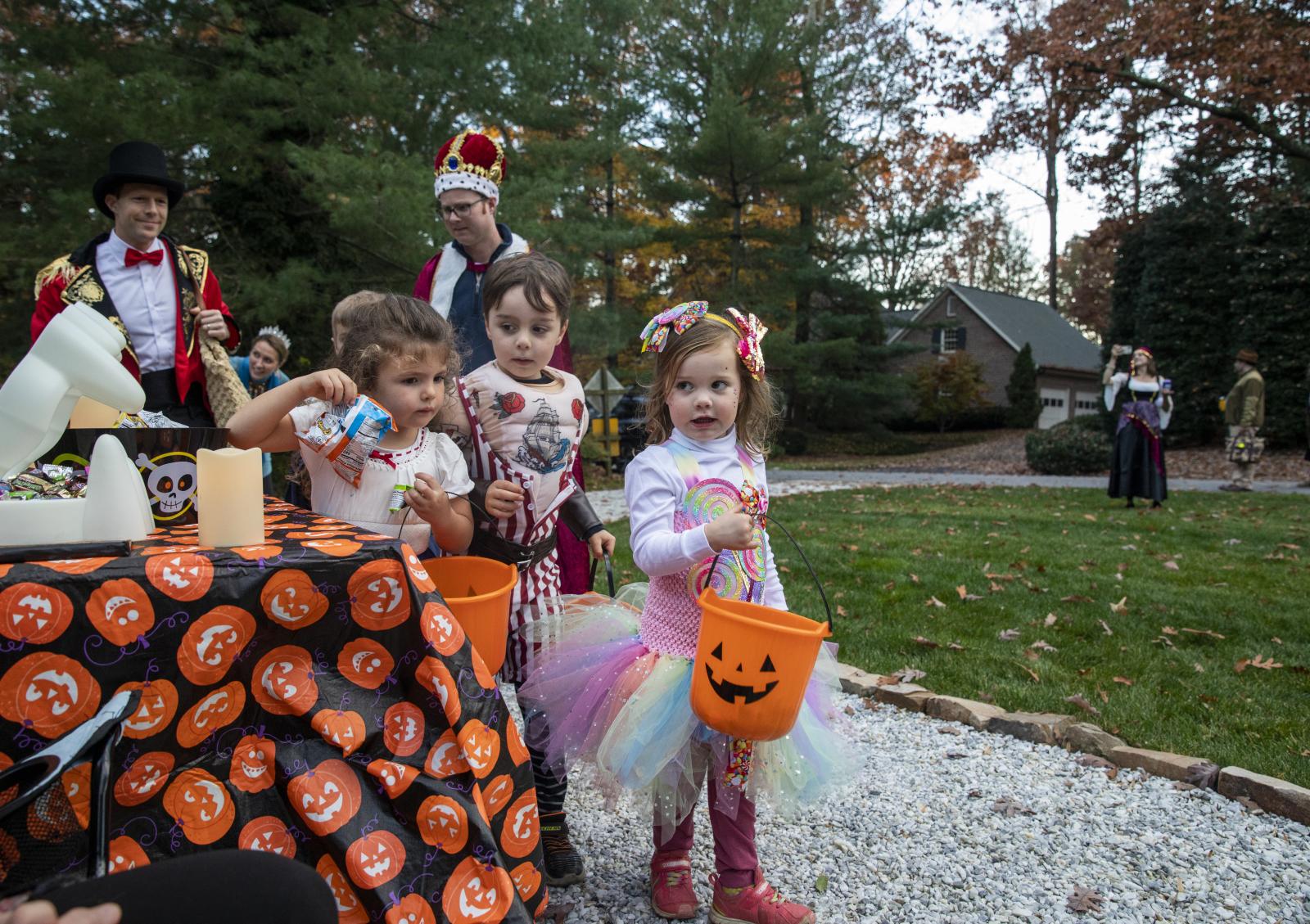 Trick or Treating for Halloween