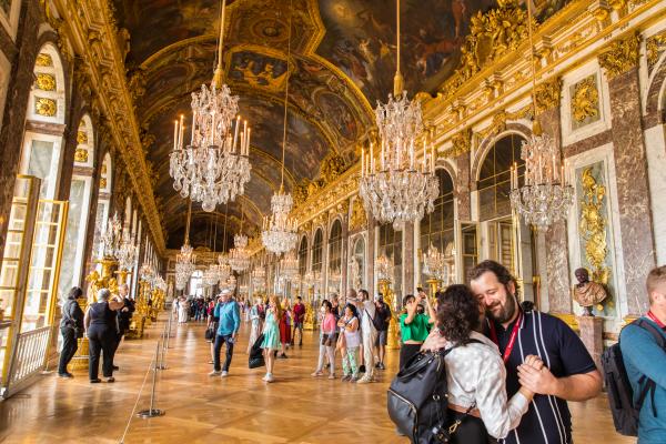 Dancing in the Palace of Versailles | Buy this image