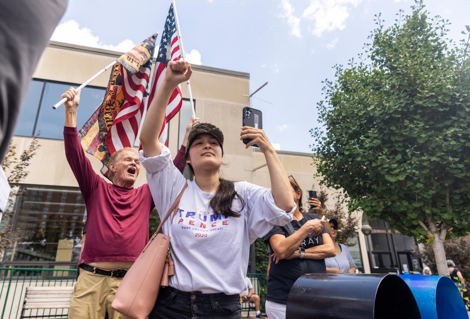 Fist Pump and Trump