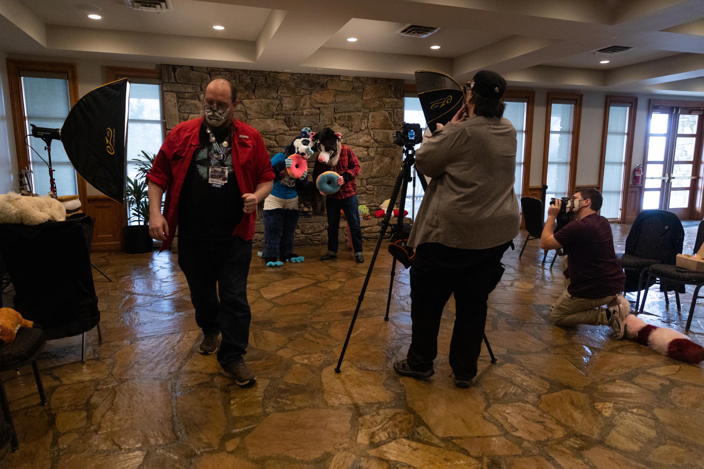 Furry Fandom - Attendees were able to have their photos taken for free.