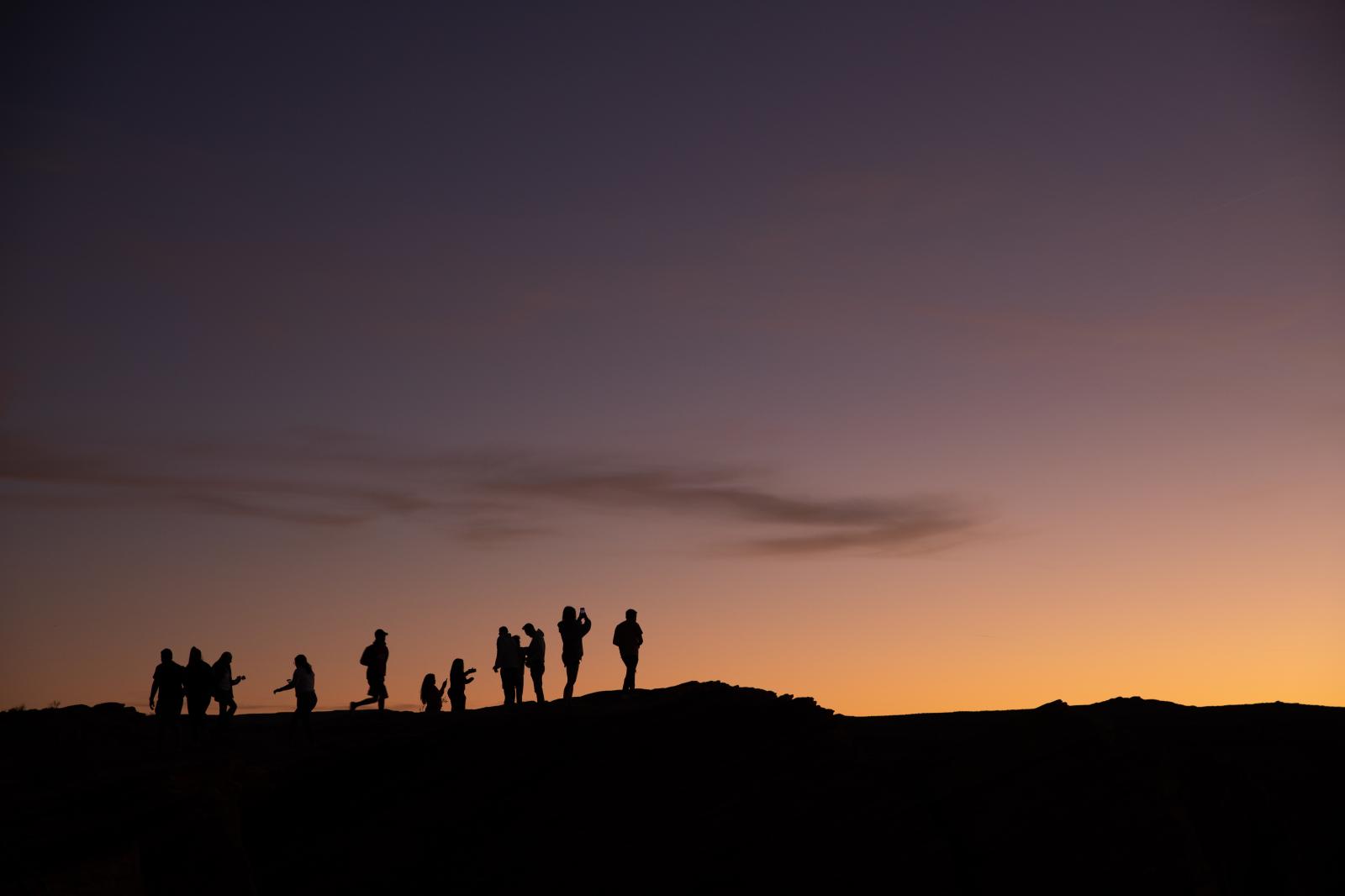 Sunset in the Grand Canyon