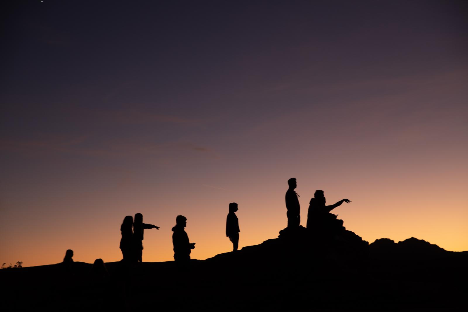 Watching the Arizona Sunset