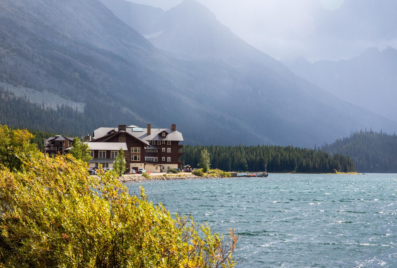 Many Glacier Lodge, Glacier National Park