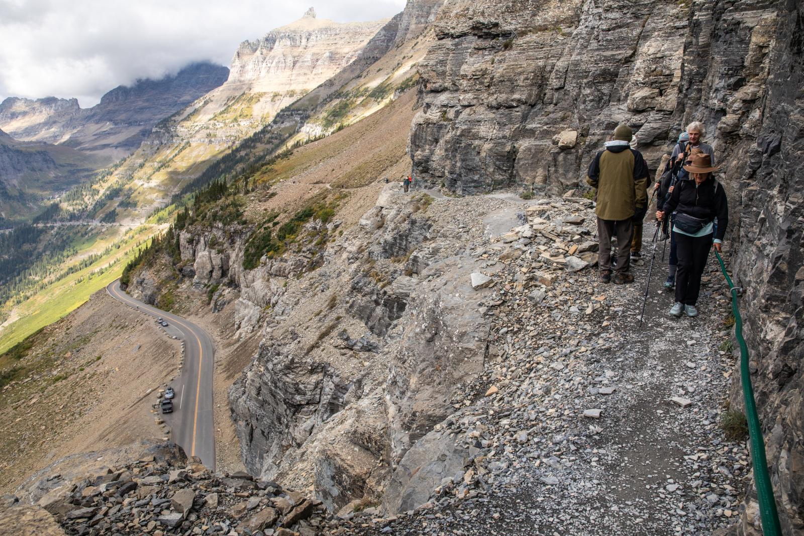 Hiking the Highline Trail at Glacier National Park