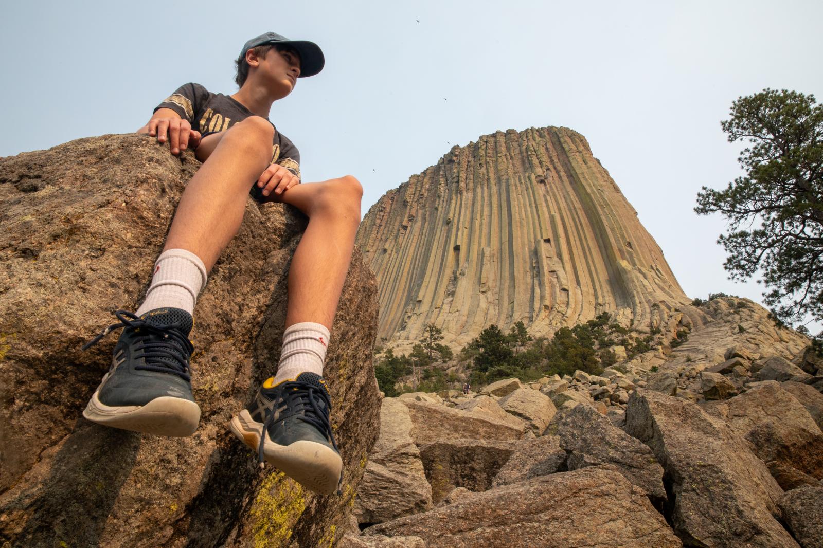 Visiting Devil's Tower with Teens