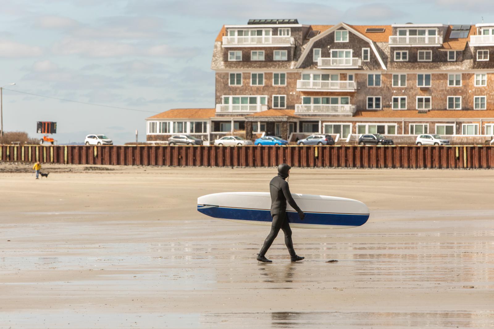 Cold Surfing in Maine