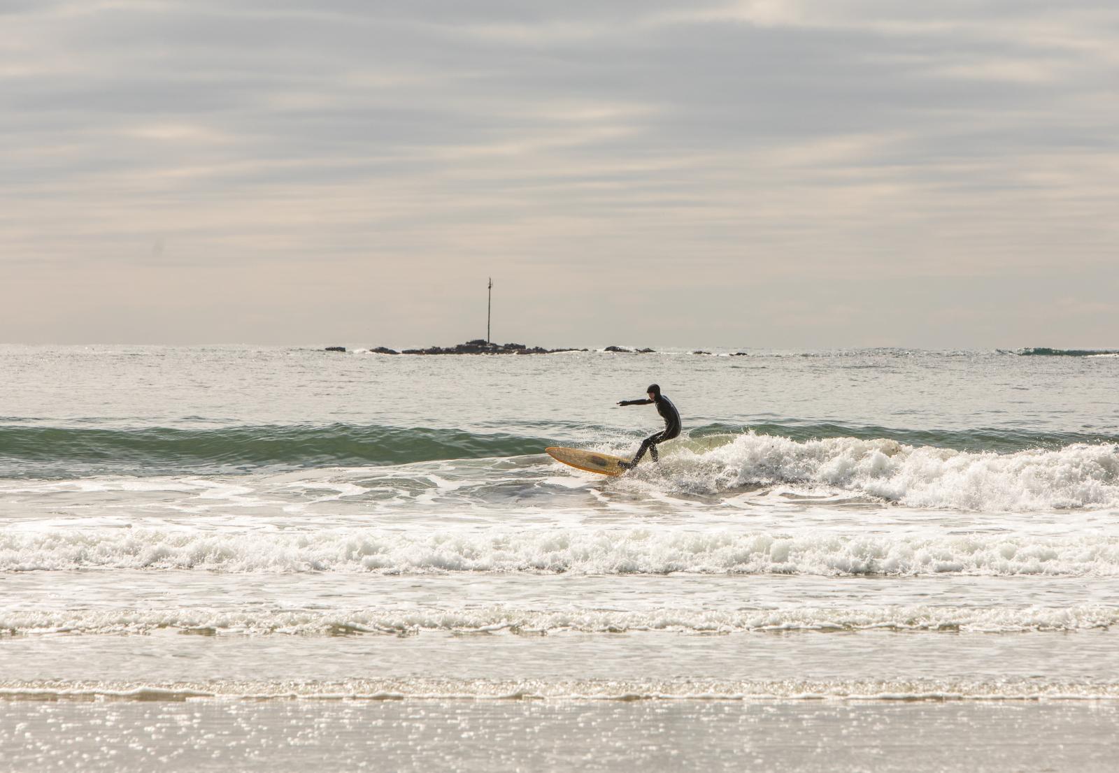 Spring Surfing in Maine