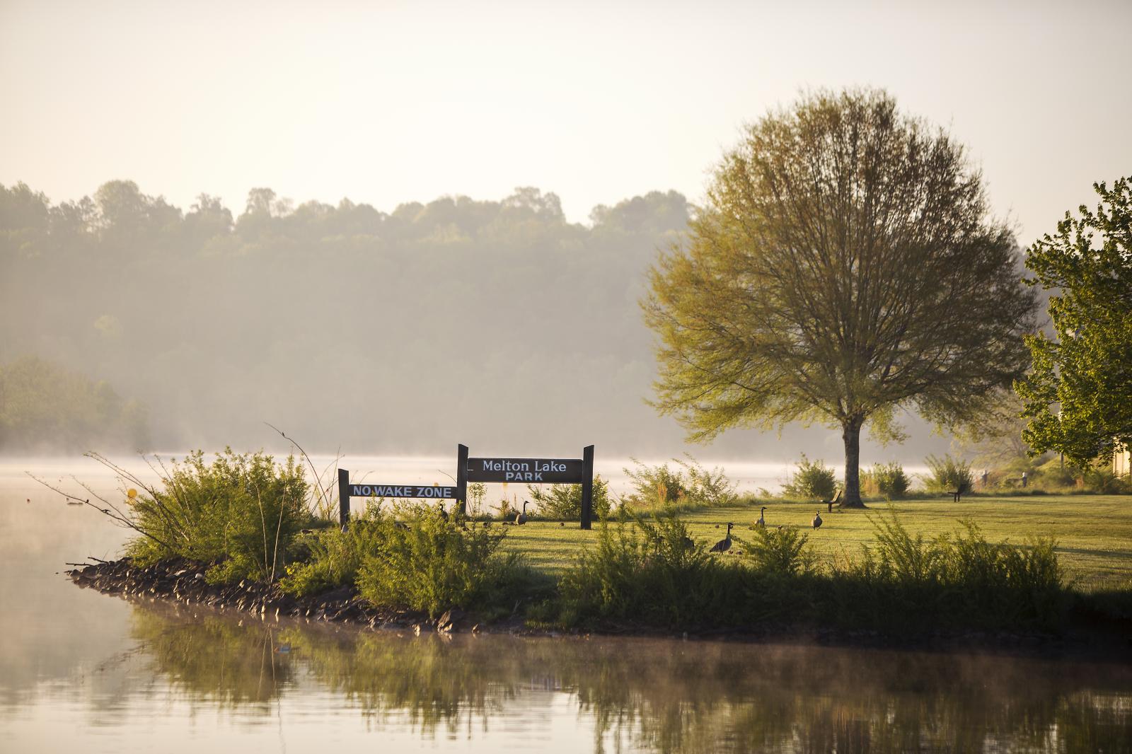 Melton Lake in the Morning