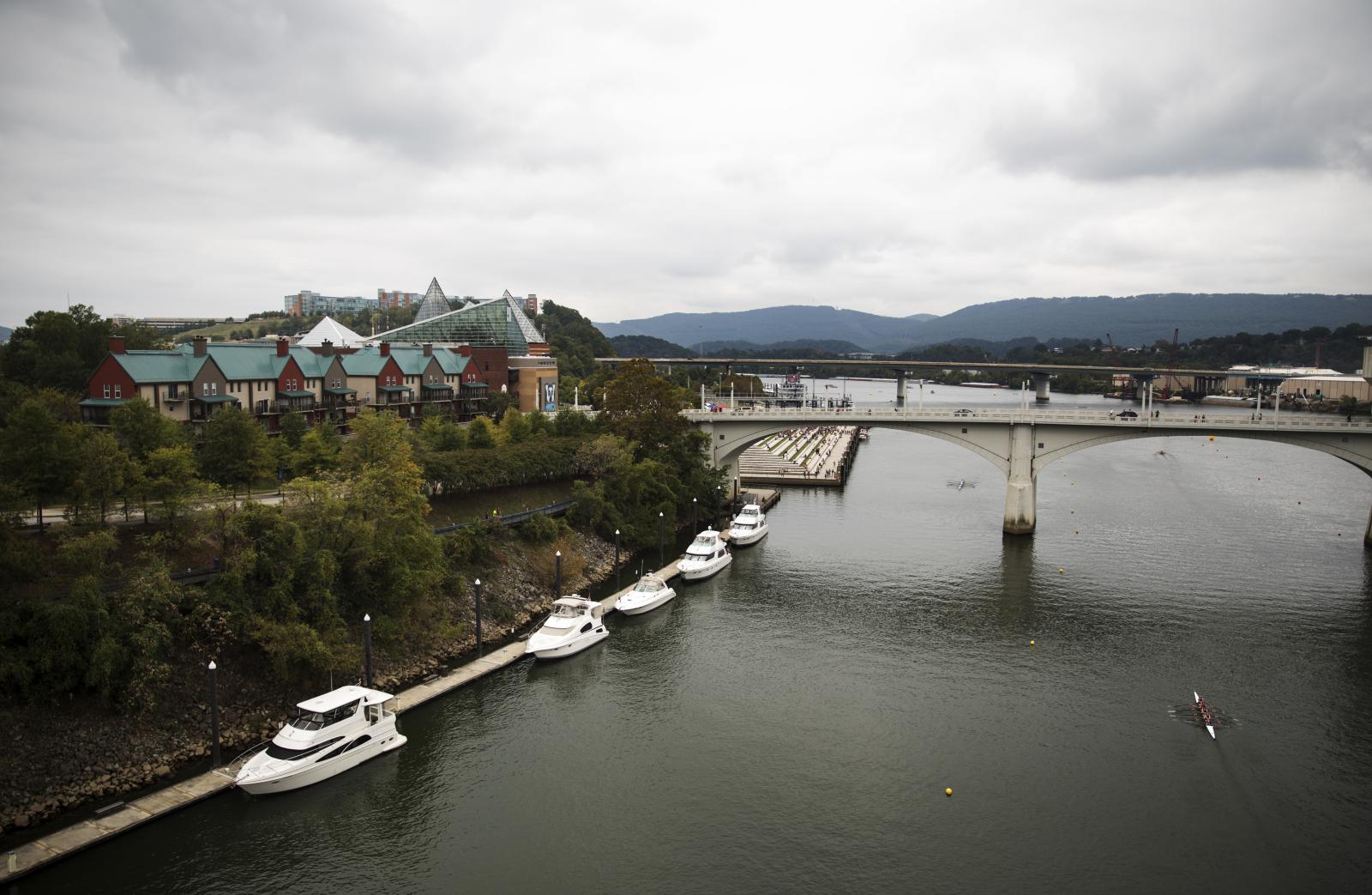 Overlooking the Tennessee River in Chattanooga