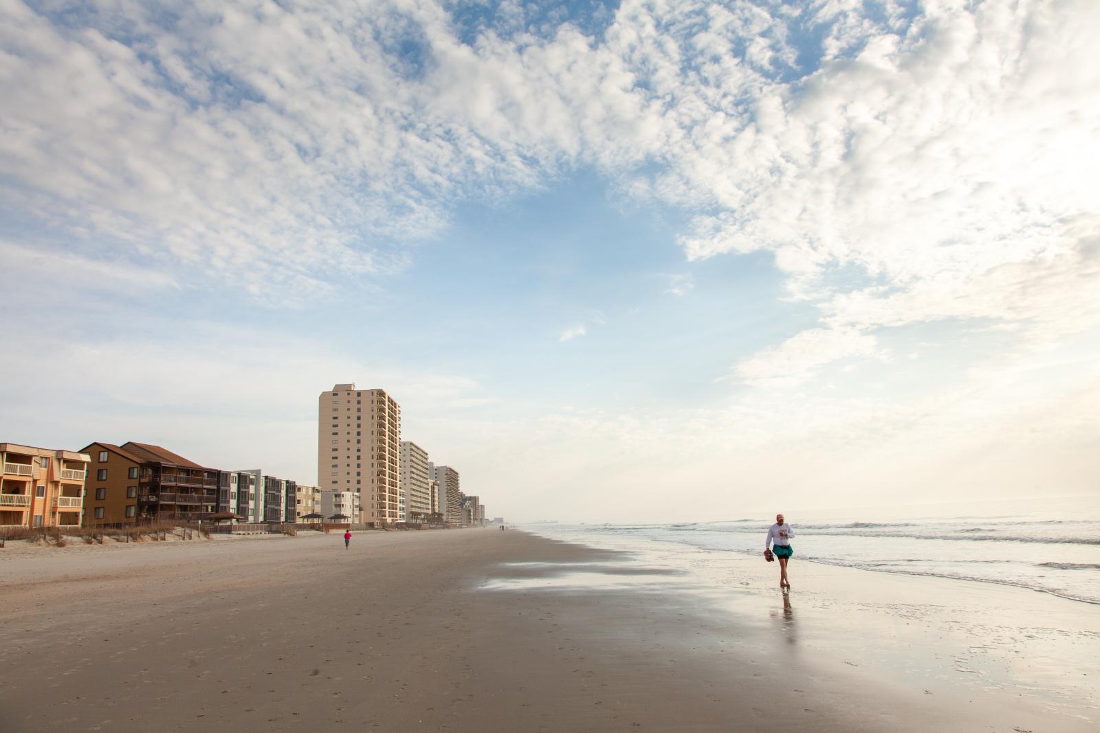 Morning Walk on the South Carolina Coast