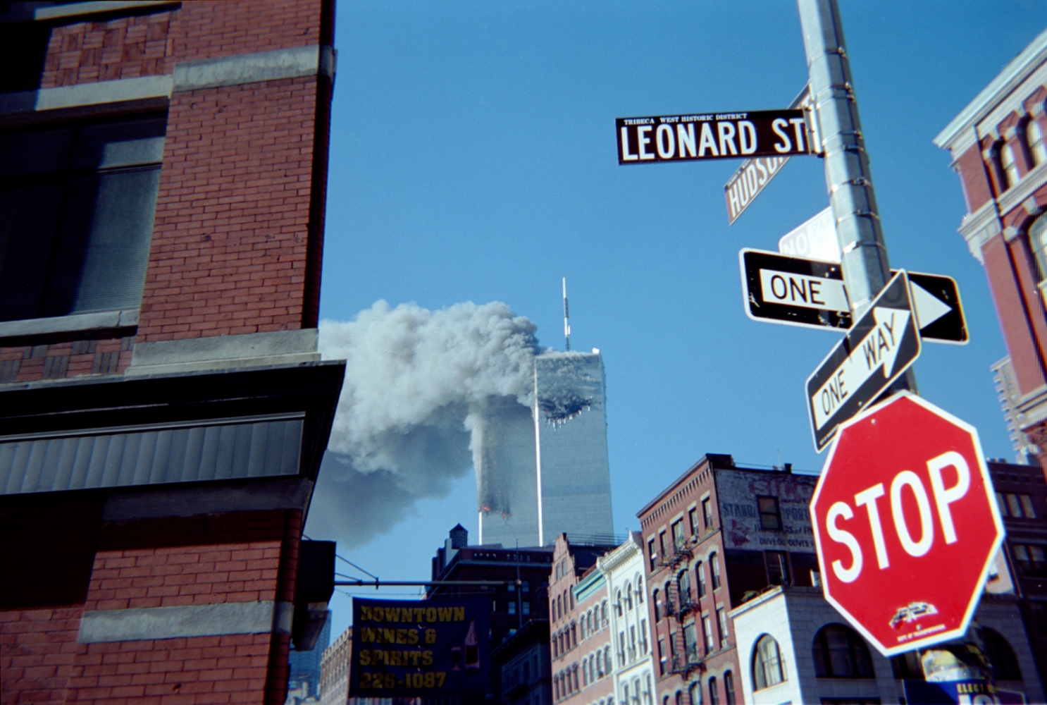 10013 Collection: 2012 - Leonard & Hudson Streets, 9.11.2001
