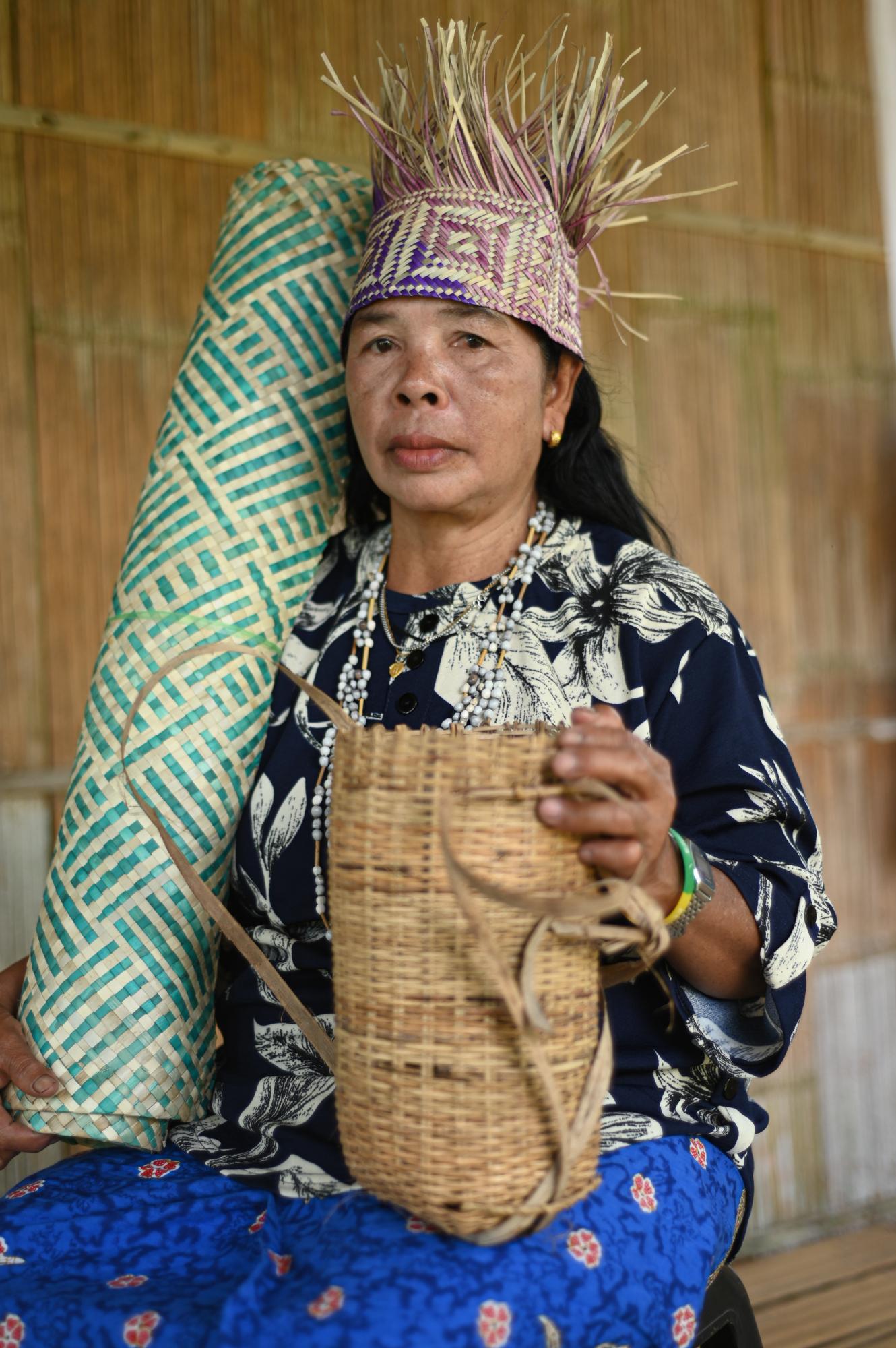 Semai craft-makers: portrait series 