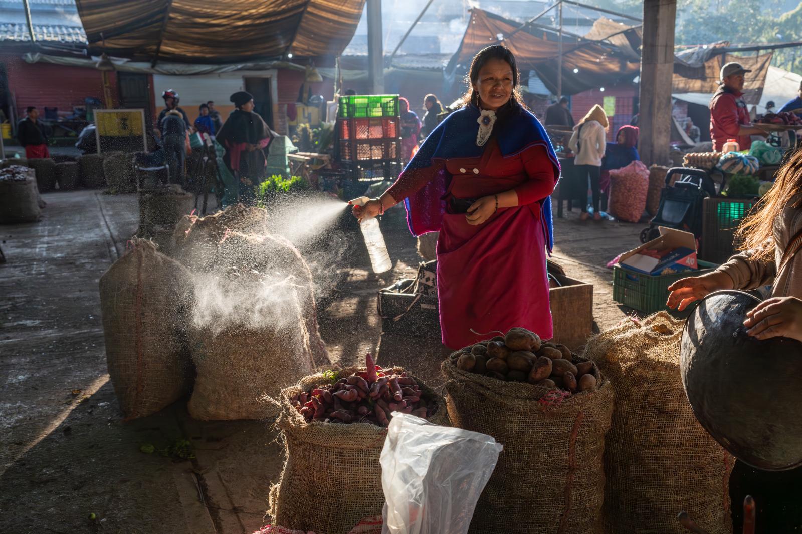 Bloomberg: Inflation - Slivia, Cauca, Colombia