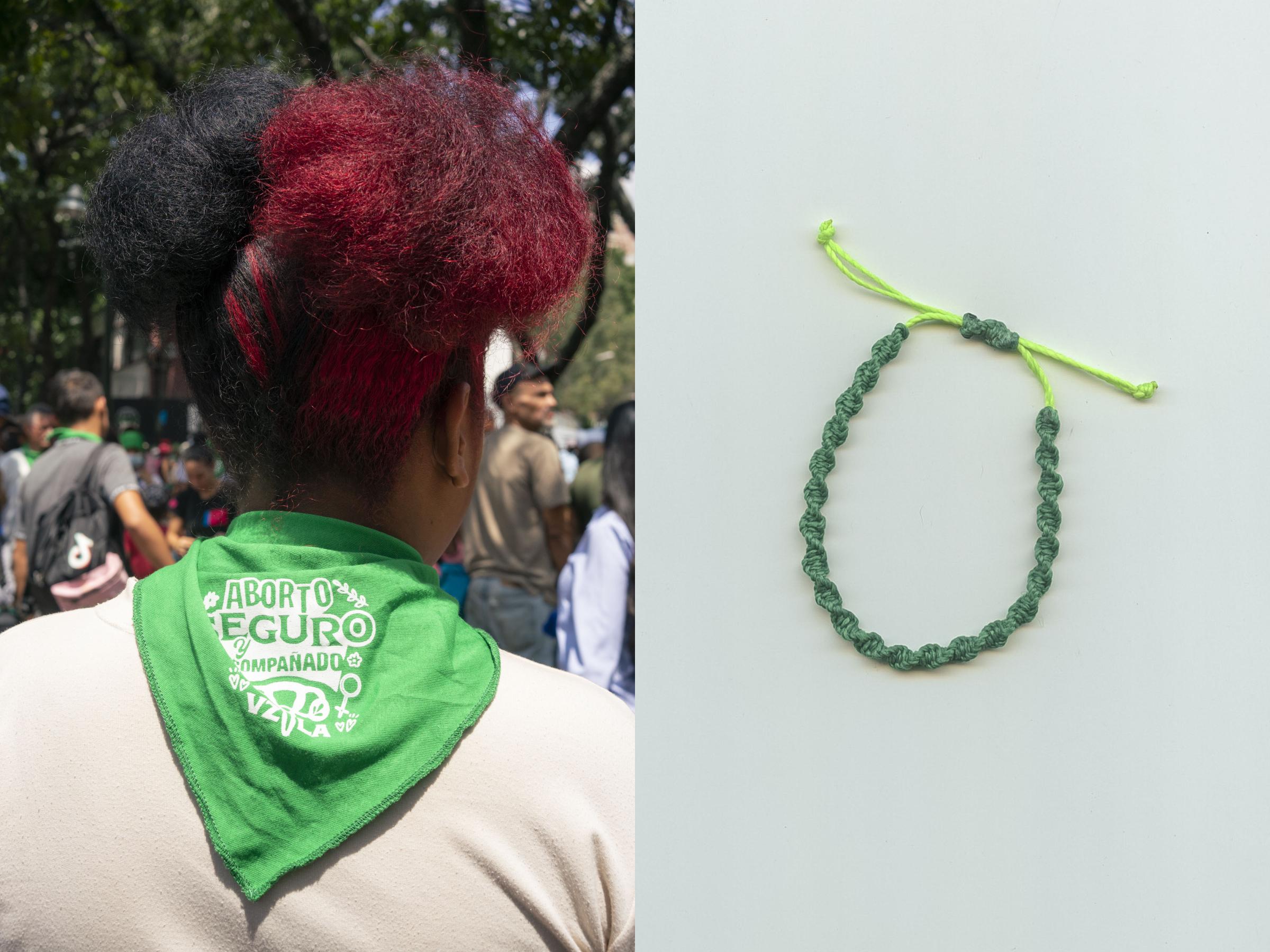 Venezuelan Women March to Repeal Prison Sentences For Those Who Abort and Their Companions | El País -   Photo 1: The hairstyle of a teenager before starting...
