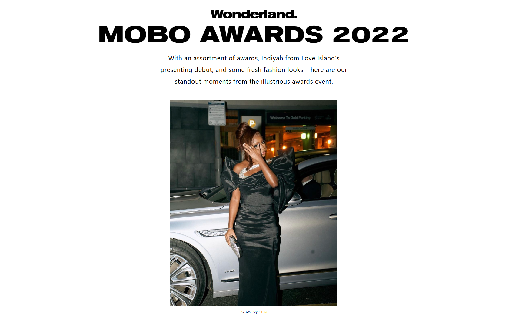 Standout moments from the MOBO 2022 awards ceremony