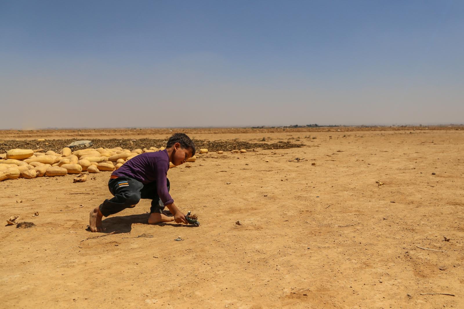 Al Mafraq, Jordan. August 2016