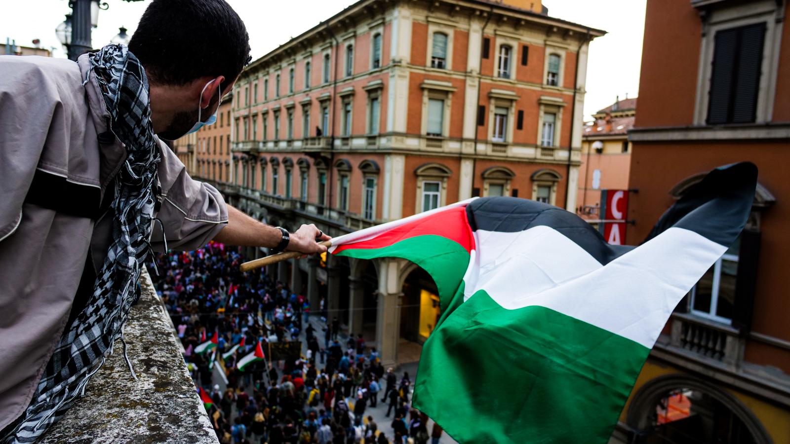 Free Palestine, Bologna 2021